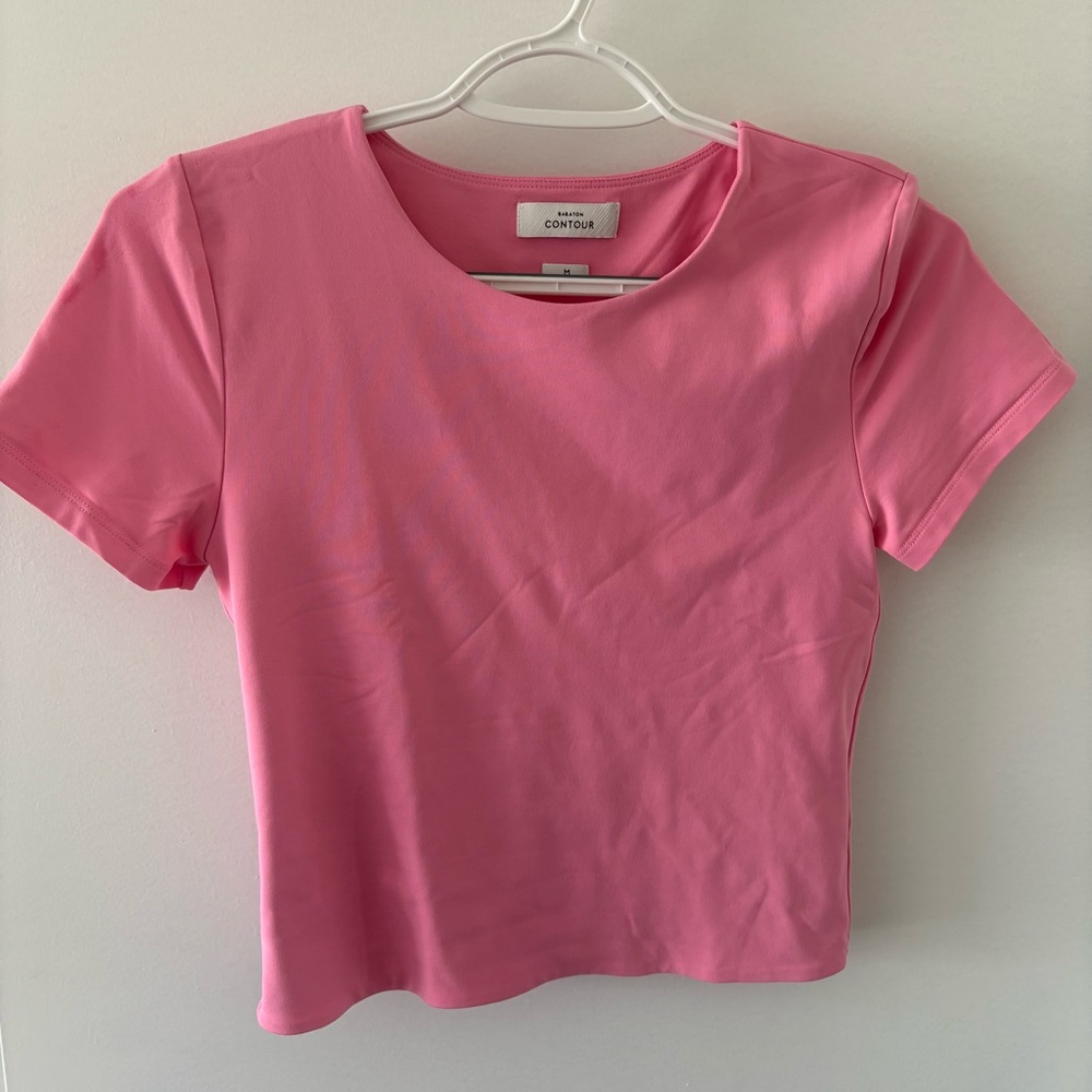 Babaton contour crew t-shirt